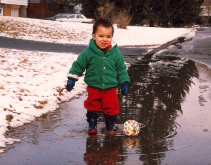 Two Year Old Futbol Player